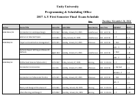 2017 A.Y First Semester Final Exam Schedule.pdf